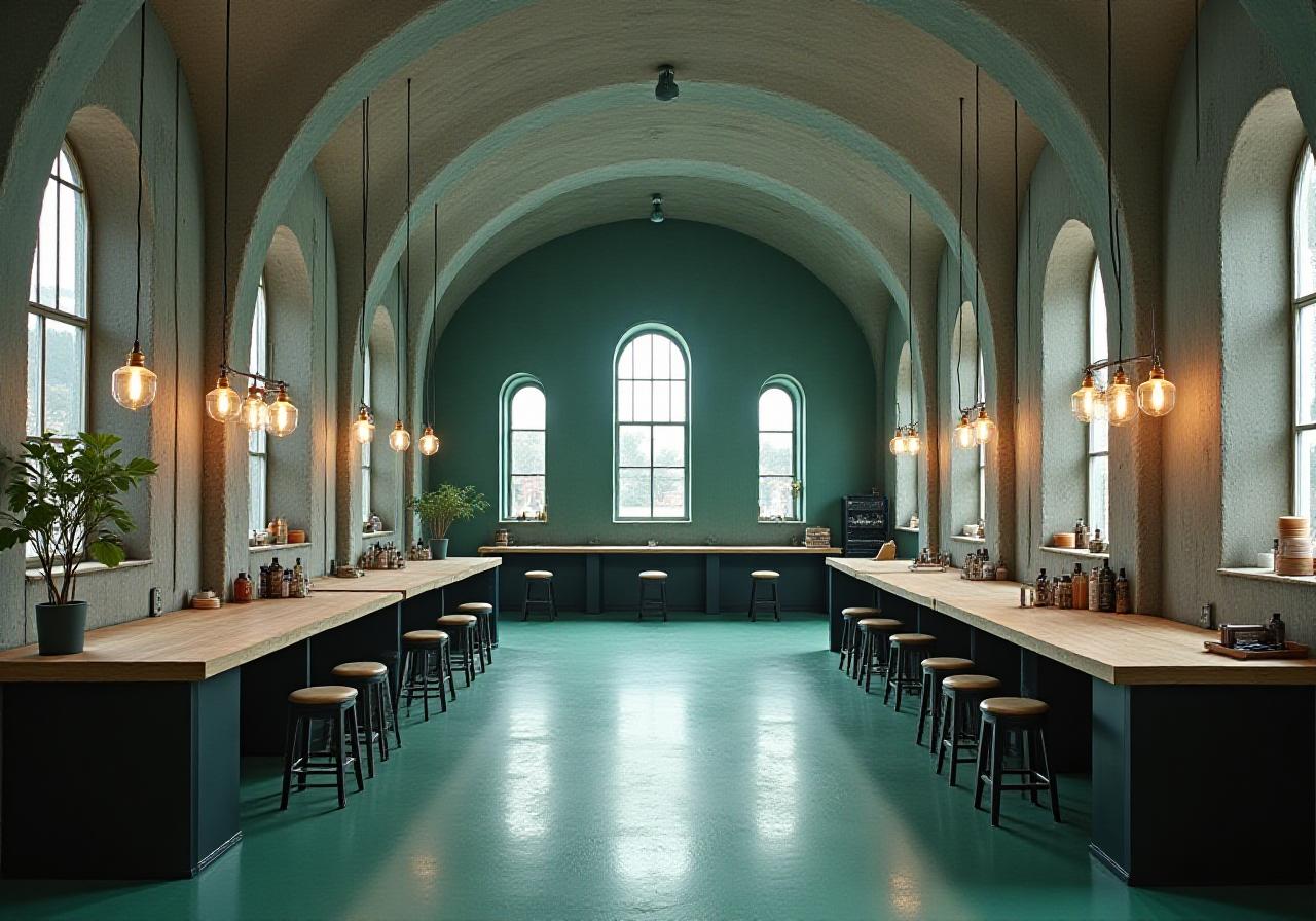 Artisan kosmetikkverksted i en historisk bunker